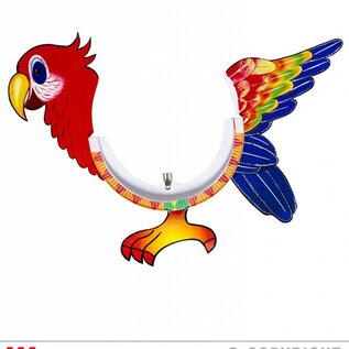 Pk 12 "PARROT LAMPION" 45 cm