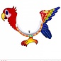 Pk 12 "PARROT LAMPION" 45 cm