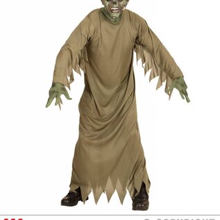 Pk  4 "BRAIN SURGERY ZOMBIE FULL HEAD MASK"