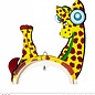 Pk 12 "GIRAFFE LAMPION" 44 cm