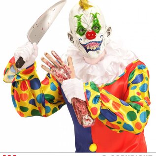 Pk  4 "GOOFY CLOWN 3/4 MASK"