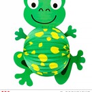 Pk 12 "FROG LAMPION" 42 cm