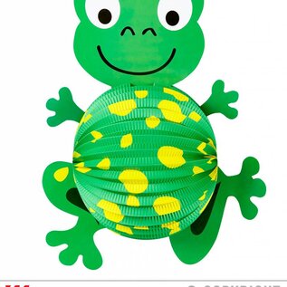 Pk 12 "FROG LAMPION" 42 cm