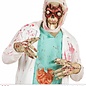 Pk  6 "ZOMBIE SKULL HALF FACE MASK"