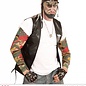 Pk  6 "OUTLAW BIKER HALF FACE MASK"