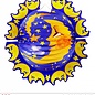 Pk 12 "MOON LAMPION" 33 cm