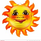 Pk 12 "SUN LAMPION" 36 cm