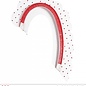 Pk 12 "RED HEART LAMPION" Ø 29 cm