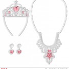 Pk 12 "PRINCESS JEWELRY SET" (tiara, necklace, earrings)