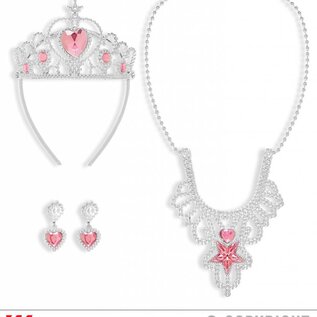 Pk 12 "PRINCESS JEWELRY SET" (tiara, necklace, earrings)