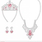 Pk 12 "PRINCESS JEWELRY SET" (tiara, necklace, earrings)