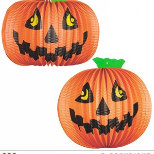 Pk 12 Set of "2 PUMPKIN LAMPIONS" Ø 26 cm