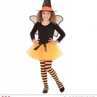 Pk  6 "WITCH FAIRY" (tutu, wings, hat)