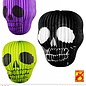Pk 12 "SKULL LAMPION" Ø 25 cm - 3 colors ass.