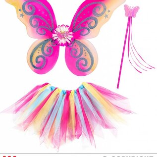 Pk  6 "FANTASY FAIRY" (tutu, wings, magic wand)