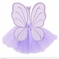 Pk  6 Lilac "MAGIC FAIRY" (tutu, wings, magic wand)