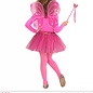 Pk  6 Hot pink "MAGIC FAIRY" (tutu, wings, magic wand)