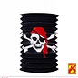 Pk 12 "PIRATE SKULL & CROSS BONES LANTERN" Ø 16 cm - h 28 cm