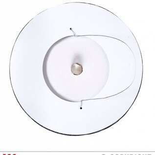 Pk 12 "PIRATE SKULL & CROSS BONES LANTERN" Ø 16 cm - h 28 cm
