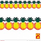 Pk 12 "PINEAPPLE GARLAND" 4 m