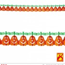 Pk 12 "PUMPKIN GARLAND" 4 m