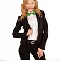 Pk  6 Adjustable satin "ST. PATRICK'S DAY BOW TIE"