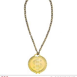 Pk  6 "HIP HOP NECKLACE" 58 cm