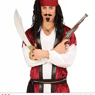 Pk  6 "ANTIQUATED PIRATE PISTOL" 43 cm