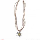 Pk 12 "STRASS EDELWEISS NECKLACE"