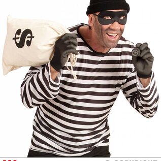 Pk 12 "BURGLAR EYEMASK"