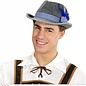 Pk  6 Felt "BAVARIAN FEDORA WITH FEATHERS"