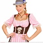 Pk  6 Felt "BAVARIAN FEDORA WITH FEATHERS"