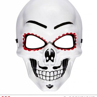 Pk  6 "DIA DE LOS MUERTOS FACE MASK"