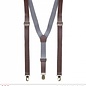 Pk  6 "LEATHER LOOK BRACES"