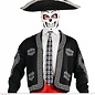 Pk  6 Satin "DIA DE LOS MUERTOS TIE"