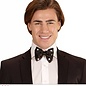 Pk  6 Adjustable "BLACK SEQUIN BOW TIE WITH 4 FLASHING LED LIGHTS"