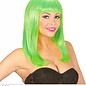 Pk  4 "NEON GREEN PATSY WIG" in polybag
