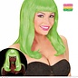 Pk  4 "NEON GREEN PATSY WIG" in polybag