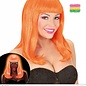 Pk  4 "NEON ORANGE PATSY WIG" in polybag