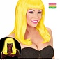 Pk  4 "NEON YELLOW PATSY WIG" in polybag