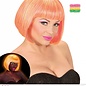 Pk  4 "MIXED NEON PINK & YELLOW VALENTINA WIG" in box
