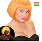Pk  4 "MIXED NEON ORANGE & YELLOW VALENTINA WIG" in box