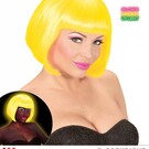 Pk  4 "NEON YELLOW VALENTINA WIG" in box
