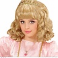 Pk  6 "BLONDE PRINCESS WIG WITH TIARA" in box
