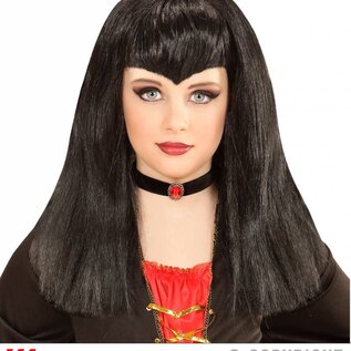 Pk  6 "VAMPIRA WIG" in polybag