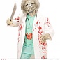 Pk  3 "ZOMBIE DOCTOR 3/4 MASK WITH WIG"