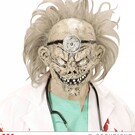 Pk  3 "ZOMBIE DOCTOR 3/4 MASK WITH WIG"