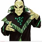 Pk  4 "ALIEN HOODED MASK WITH BUBBLE EYES" child size
