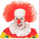 Pk  6 "CLOWN HEADPIECE WITH RED HAIR"