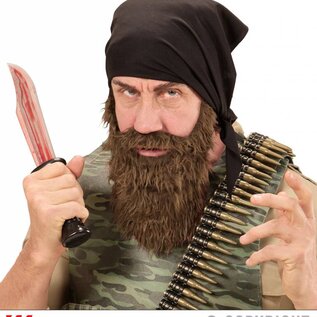 Pk  6 "OUTLAW BIKER" (bandana & beard)